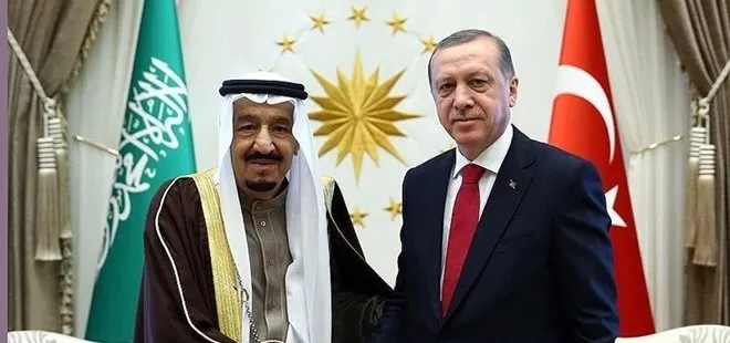 Erdoğan Kral Selman ile görüştü