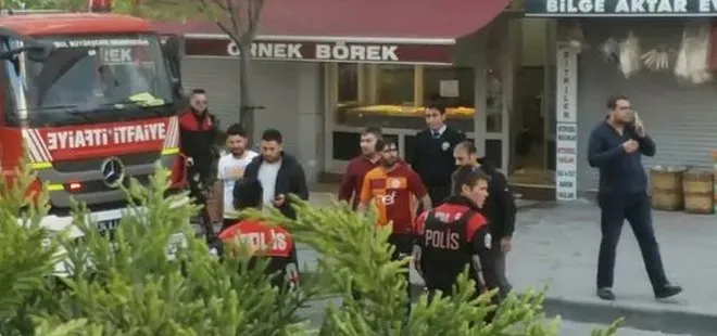 İstanbul’da hareketli dakikalar! Bir şahıs börekçide 2 kişiyi rehin aldı