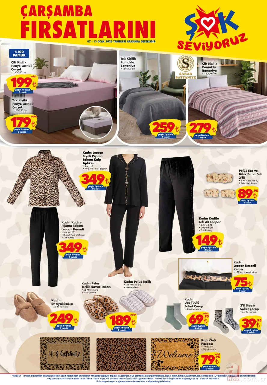 ŞOK’a Columbia mont çeşitleri geldi! 7-13 Ocak aktüel ürünler tam listesi 7