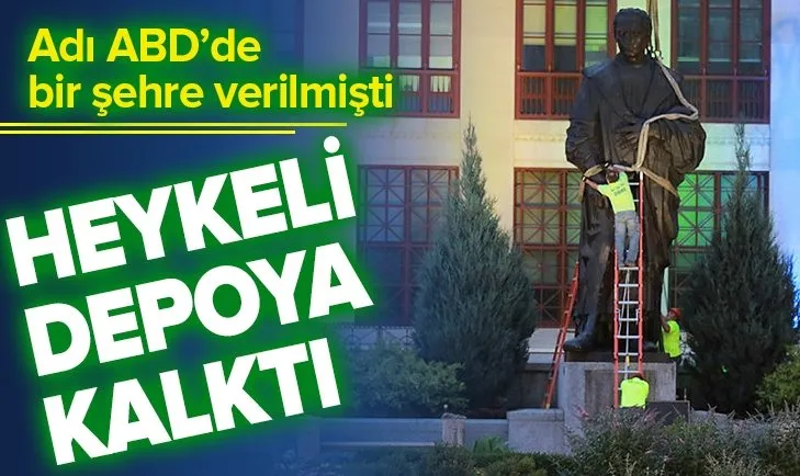Kristof Kolomb’un ABD’deki heykeli kaldırıldı