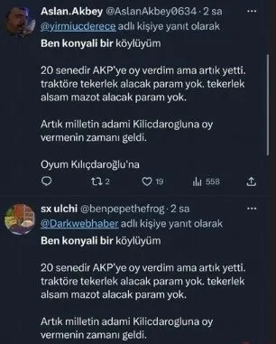Twitter'da seçim operasyonu! FETÖ ve PKK yanlısı bot hesapların yalanlarına gazlama, milli içeriklere perdeleme