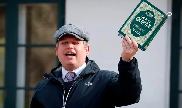 Danimarka ve İsveç’te Kur’an-ı Kerim yakan Rasmus Paludan’a tepki! Tehdit oluşturuyorlar