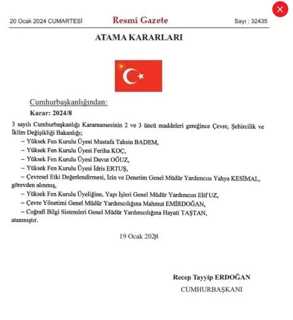 atama-kararlari-resmi-gazete-yayimlandi-1705699439074.jpeg Başkan Erdoğan imzaladı! Atama kararları Resmi Gazete de - 1