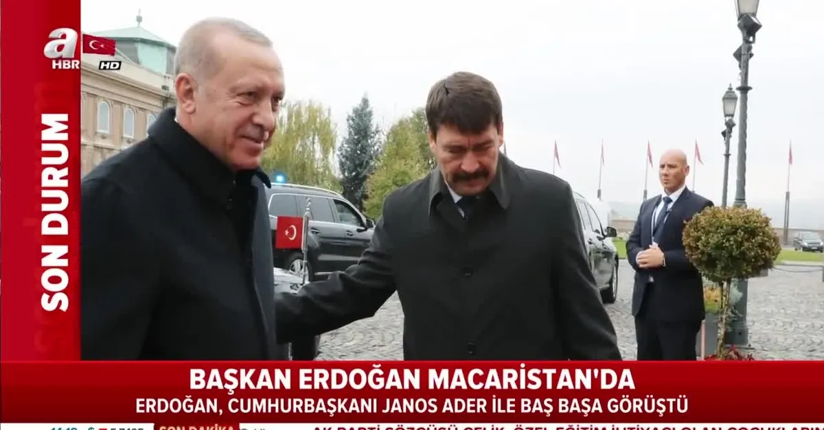 Başkan Erdoğan Macaristan'a geldi