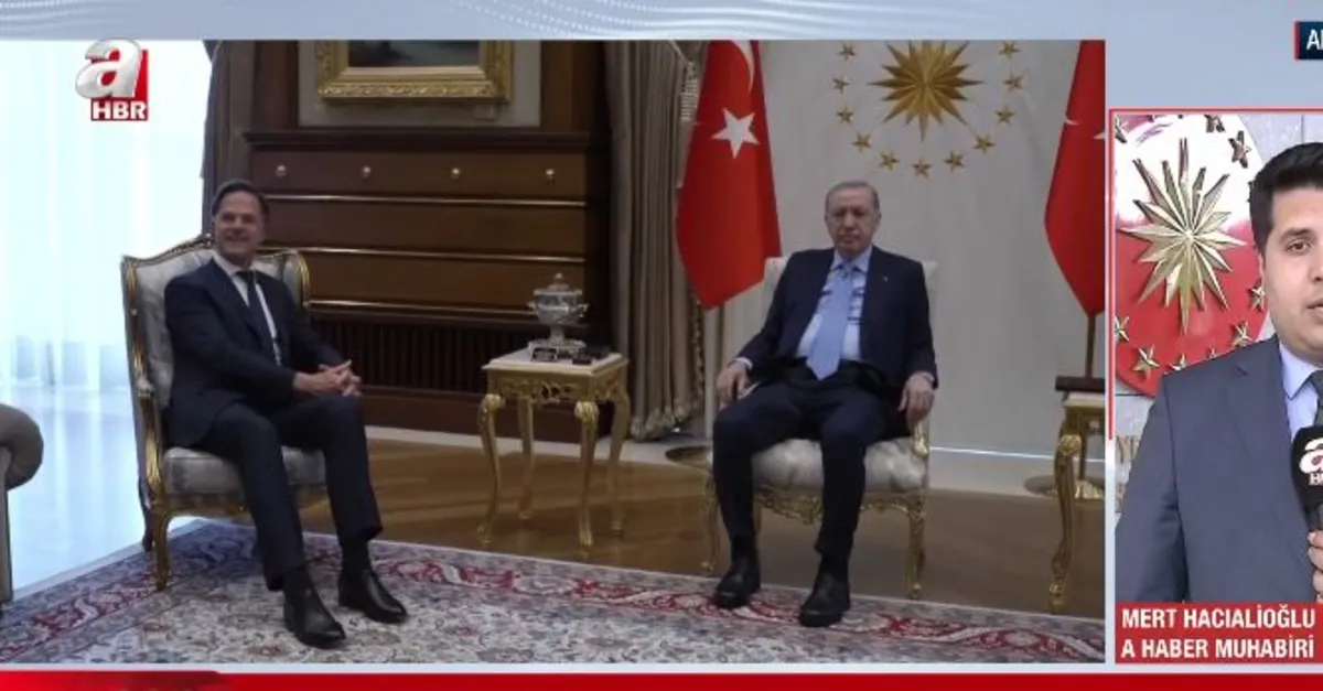 Başkan Erdoğan ve Rutte Ukrayna'yı ele aldı!