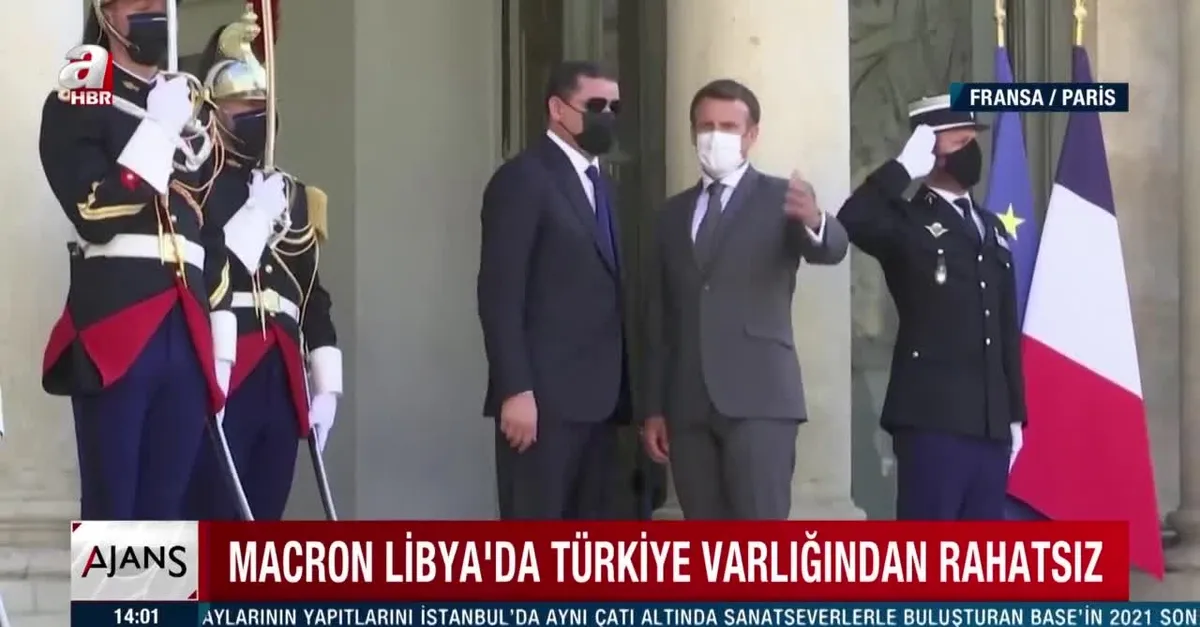 Fransa Cumhurbaşkanı Emmanuel Macron Libya'da Türkiye varlığından rahatsız!