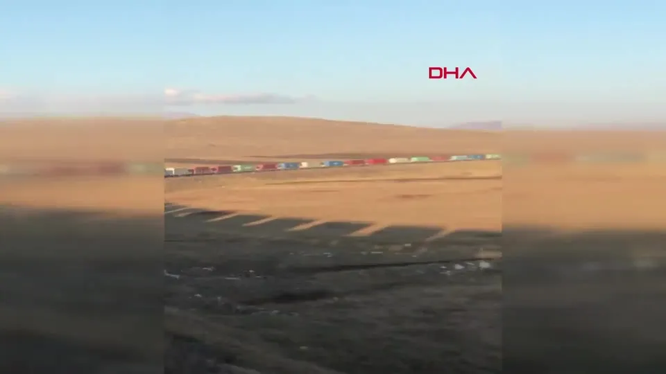 Çin’den gelen ilk yük treni, Türkiye’ye ulaştı