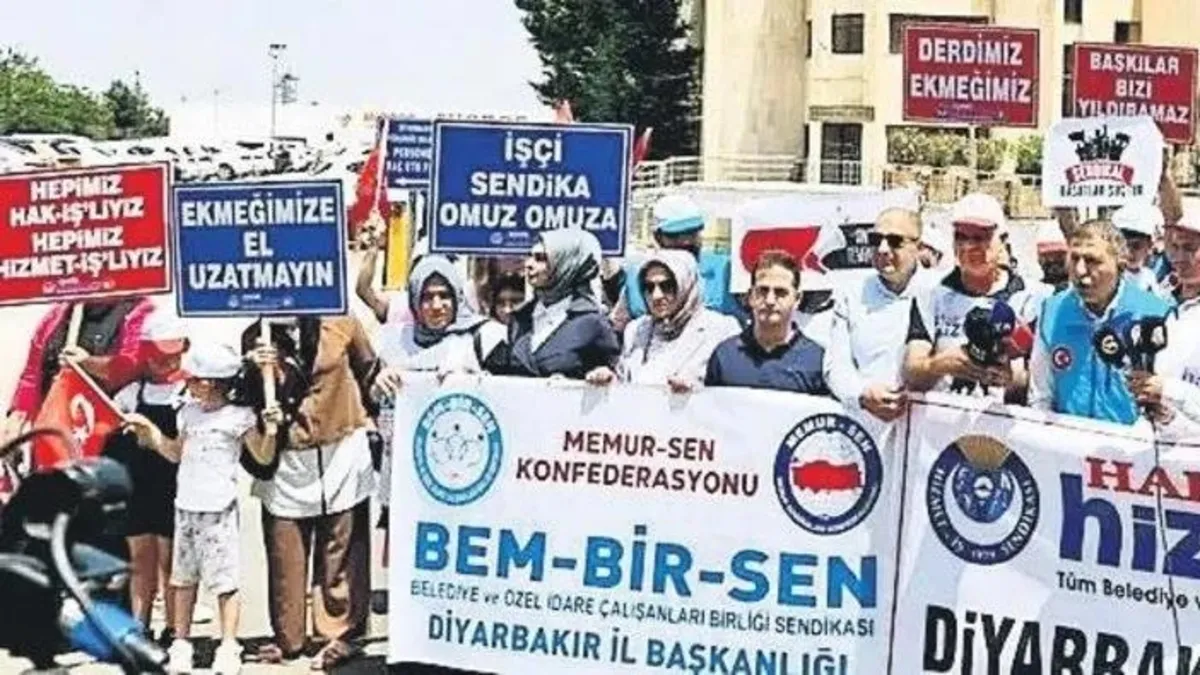 DEM Partili belediyedeki işçi kıyımına yargı freni