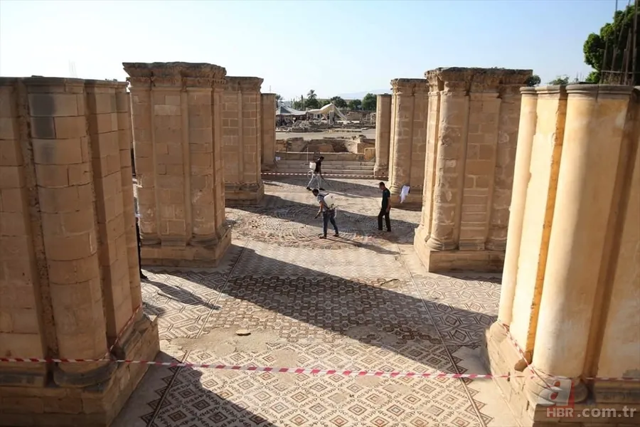 Dünyanın en büyük mozaik tablosu Filistin'de açıldı 10