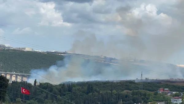 Son dakika: Gebze’de orman yangını - 4
