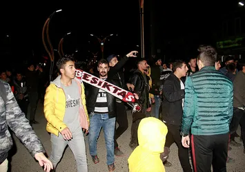 Hakkari’de Beşiktaş coşkusu