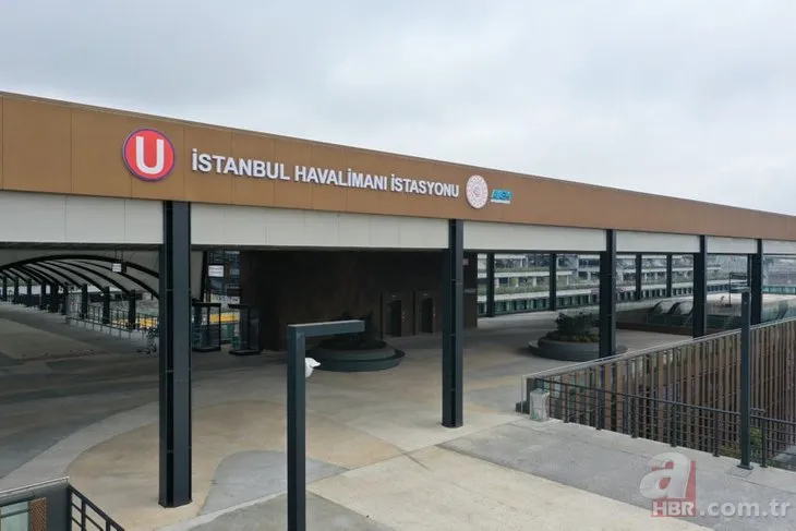 İstanbul Havalimanı Metrosu’ndan ilk fotoğraflar! Yerli, hızlı ve akıllı metro | Pazar günü açılıyor