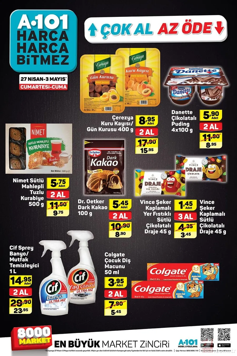 A101 aktüel ürünler kataloğu 2 Mayıs ile ilk kez geliyor! A101 27 Nisan - 3 Mayıs indirimli ürünler neler? 11