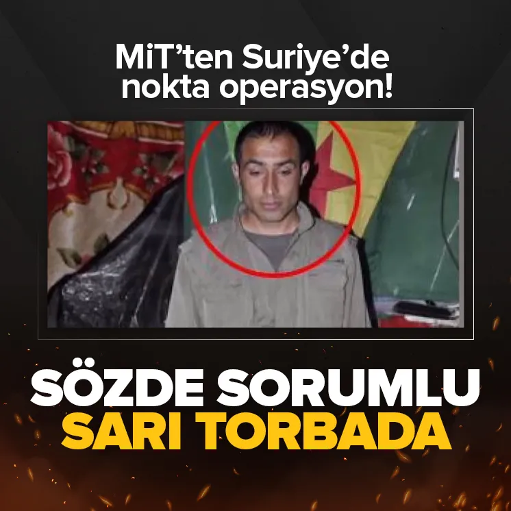 MİTten Suriyede nokta operasyon