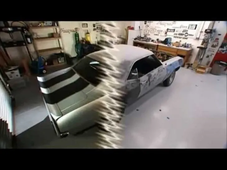 1969 model Camaro aracın son hali hayran bıraktı! Hurdalıktan satın almıştı