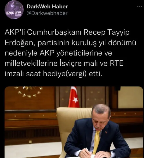 Sözcü Gazetesi ve Tele 1'in Başkan Erdoğan hakkındaki yalan haberine sert tepki! "İsviçre saati hediye etti" skandalı - 3