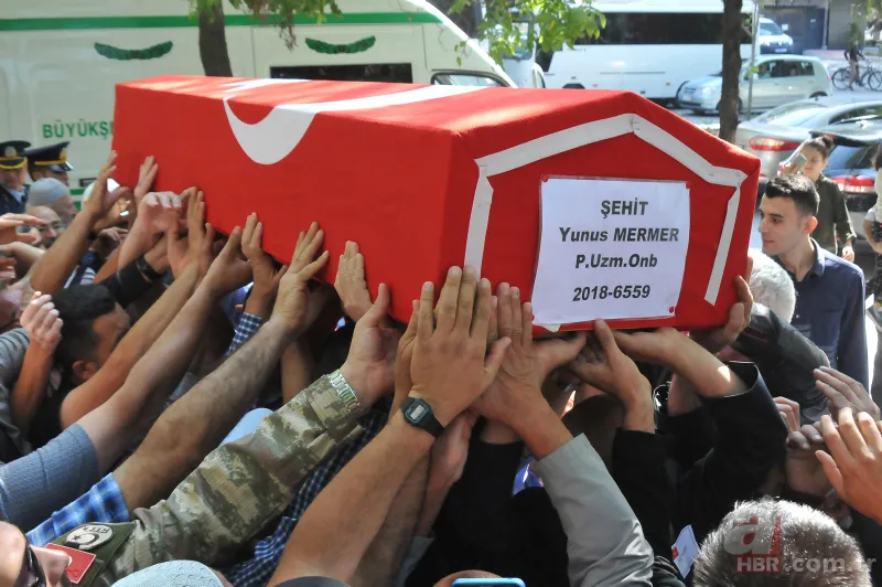 Barış Pınarı Harekatı şehidimiz Yunus Mermer'e son veda 20