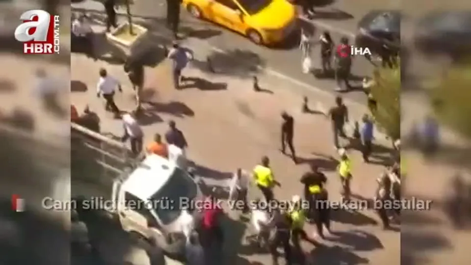 Şehrin göbeğinde cam silici terörü