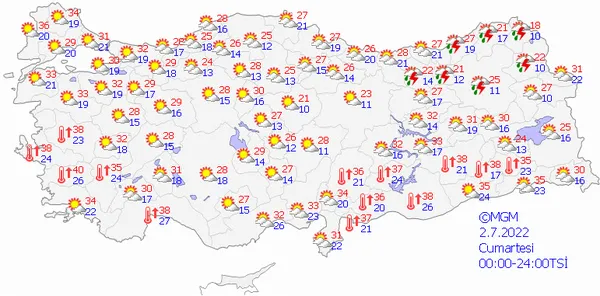 Ankara Valiliği ve Meteoroloji'den sel uyarısı! O illere gök gürültülü sağanak gelecek | İşte 5 günlük hava durumu - 15