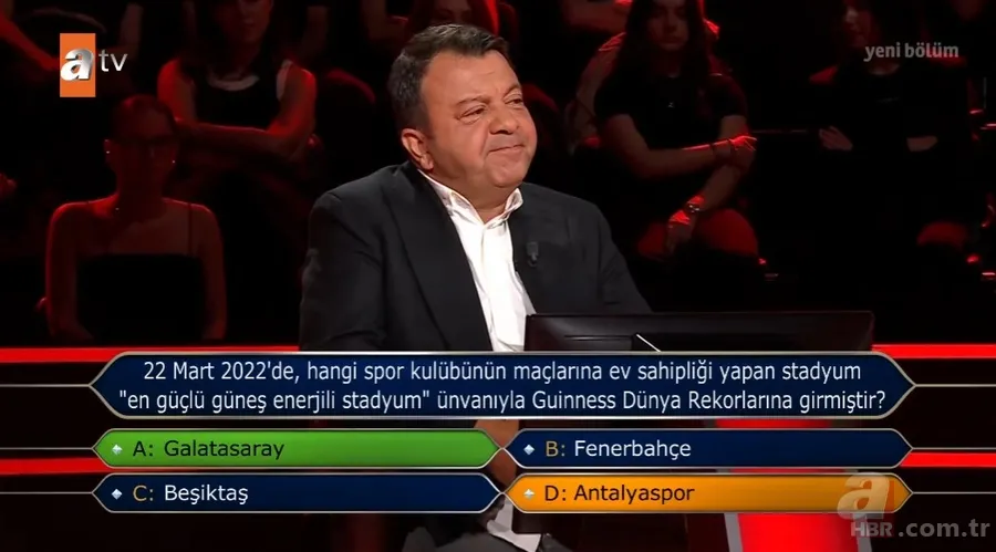 Milyoner'de futbol sorusu ekrana kilitledi! Hızla yanıt verdi: Hayatının şokunu yaşadı 6