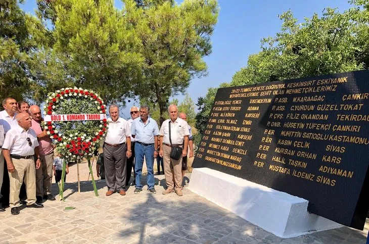Kıbrıs Barış Harekatı kahramanları 45 yıl sonra aynı yerde