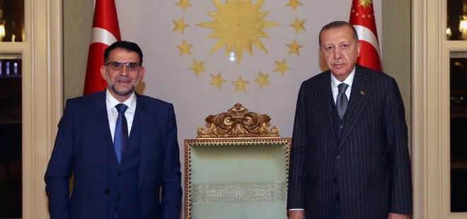 Başkan Erdoğan, Kuzey Makedonya Anayasa Mahkemesi Başkanı Salih Murat’ı kabul etti