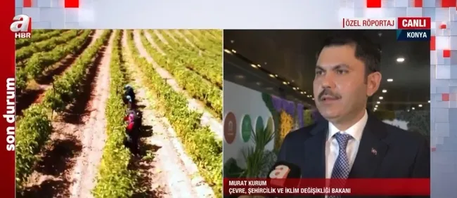 İklim değişikliğinde yol haritası ne olacak? Bakan Kurum’dan A Haber’e özel açıklamalar