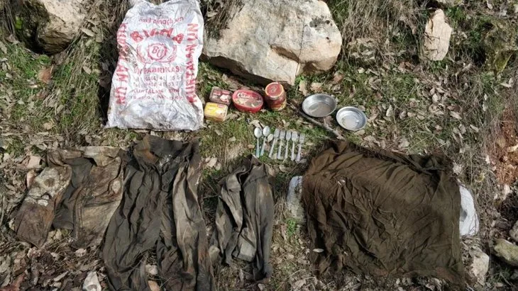 Siirt’te PKK’ya ait 6 mağara imha edildi!