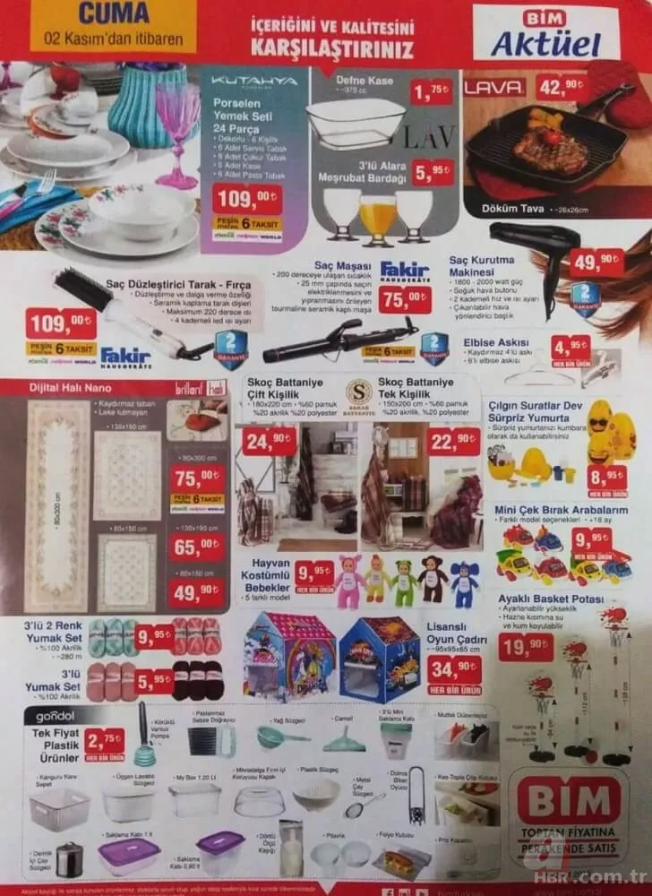 BİM aktüel ürünler indirim kataloğu! 26 Ekim Cuma BİM aktüel ürünleri kataloğu yayınlandı 5