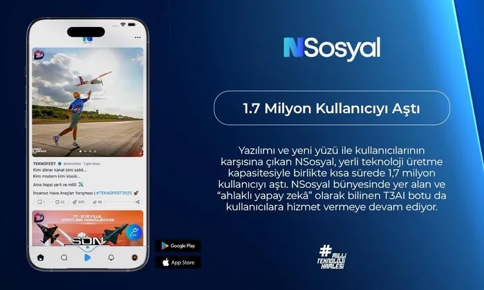NSosyal’in kullanıcı sayısı 1,7 milyonu aştı! Yeni yüzü ve özellikleriyle yayında