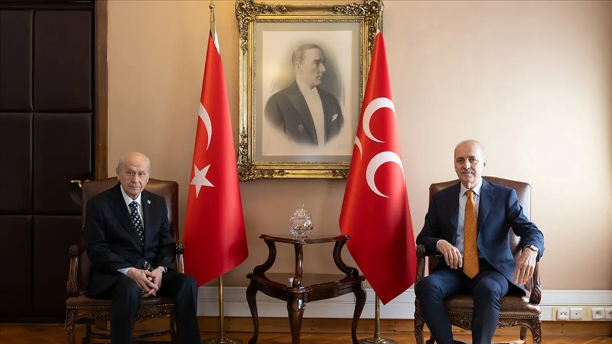 TBMM Başkanı Kurtulmuş ile MHP lideri Bahçeli görüşecek