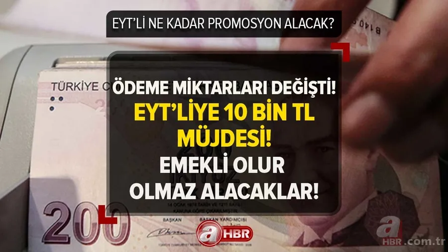 Emekli olur olmaz alacaklar! EYT'liye 10.000 TL MÜJDESİ! Ödeme miktarları değişti! Bu detaylara dikkat edin 1