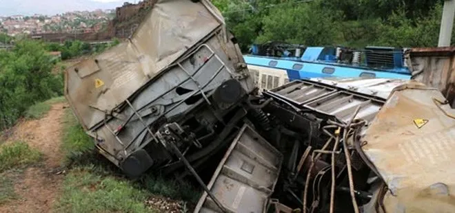Malatya’da tren kazası! 7 vagon raydan çıktı