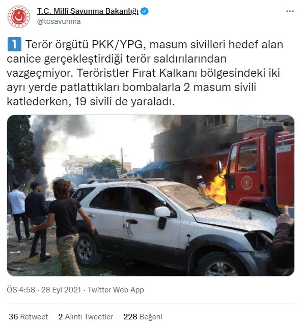 Son dakika | PKK-YPG'den sivillere alçak saldırı - 1