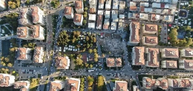 İzmir depreminde ağır hasar alan binaların yıkımı tamamlandı