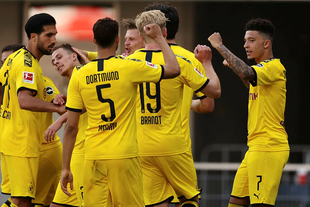 Paderborn-Borussia Dortmund maç sonucu: 1-6