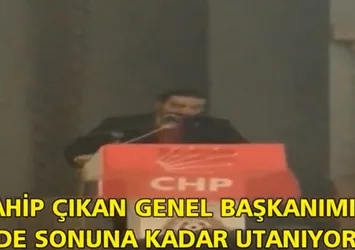"Kılıçdaroğlu'ndan utanıyorum"