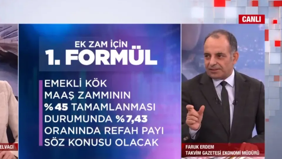 Emekliye ek zam nasıl olacak? Refah payı ile emekli kök maaş zammı ne kadar olacak? Uzman isimler A Haber'de anlattı