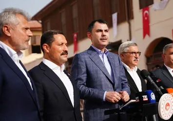 Yeniden ayağa kalkışın simge şehri... Çevre Şehircilik ve İklim Değişikliği Bakanı Kurum’dan Hatay’a 3 müjde!