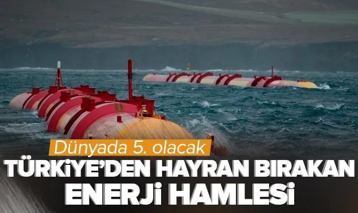 Türkiye’nin enerji hamlesi hayran bıraktı! 5. ülke olacak