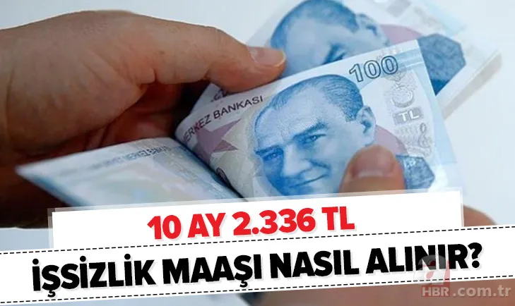 10 ay 2.336 TL! İşsizlik maaşı başvuru nasıl yapılır? 2020 İŞKUR işsizlik maaşı şartları nelerdir? 1