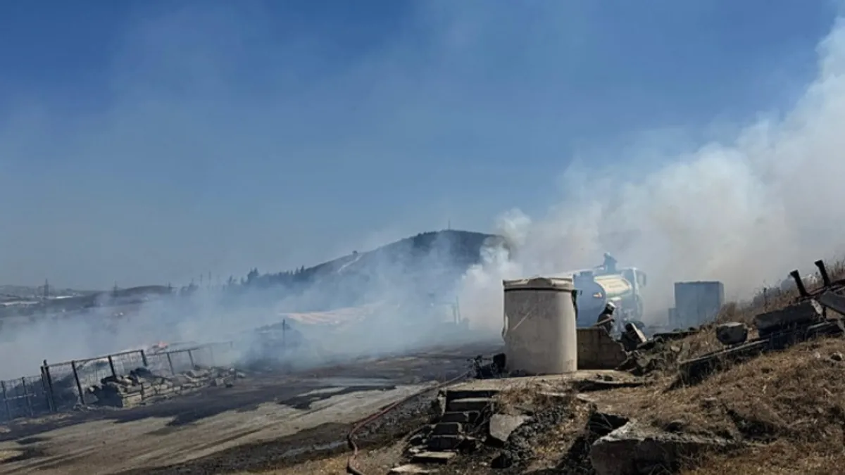 İstanbul Çatalca'da 2 noktada yangın! Müdahale sürüyor