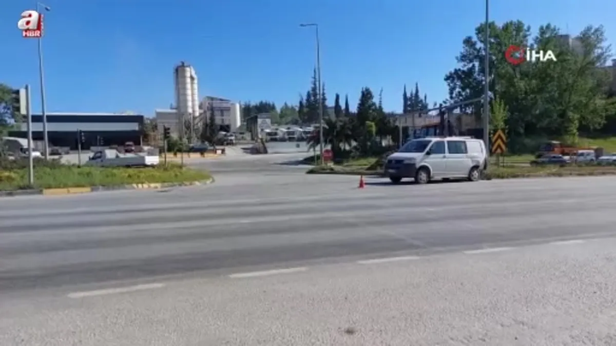 Samsun'da cenaze yolunda kaza: 1 yaralı