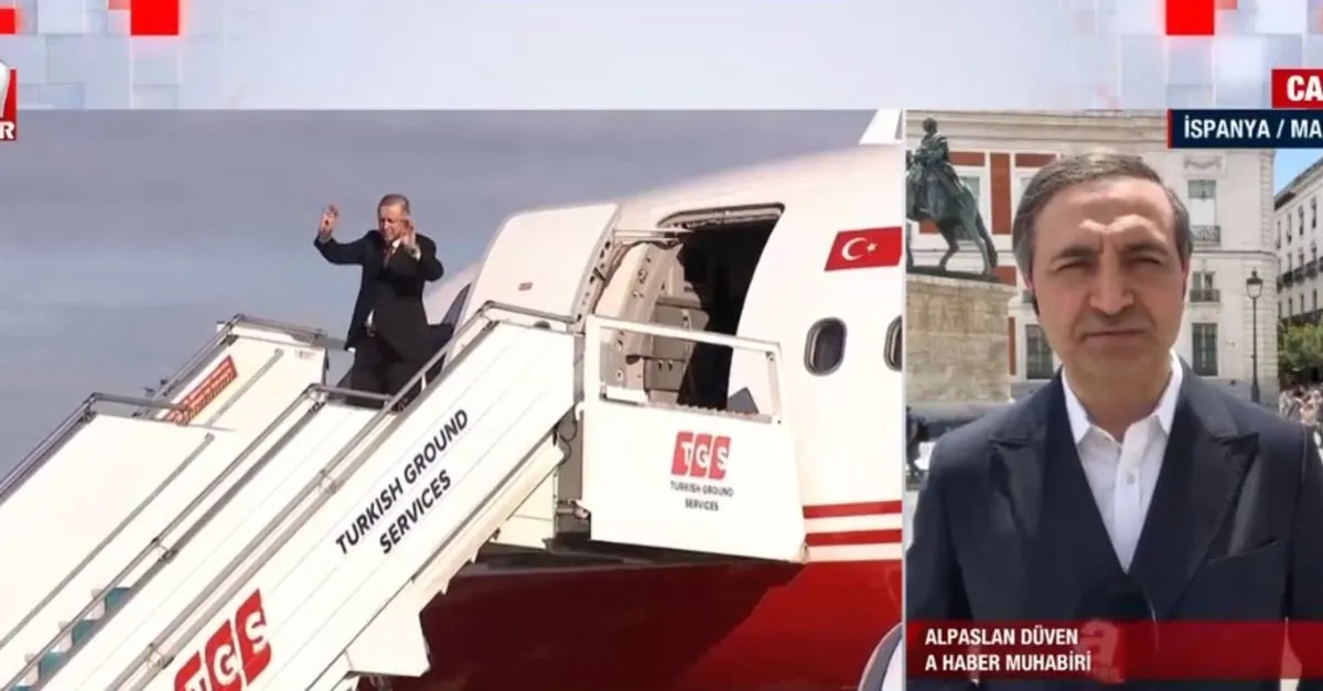 Başkan Erdoğan İspanya'ya gidiyor