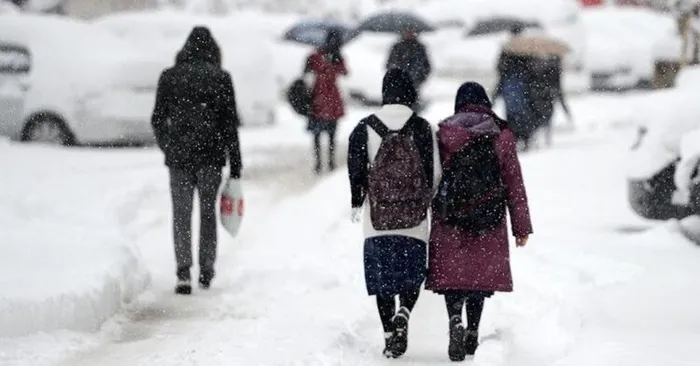 Açıklamalar peş peşe geldi! Yüz yüze eğitime kar engeli | (17 Ocak 2022) Hangi il ve ilçelerde okullar tatil edildi? İşte yanıtı | Son Dakika Haberleri - 1
