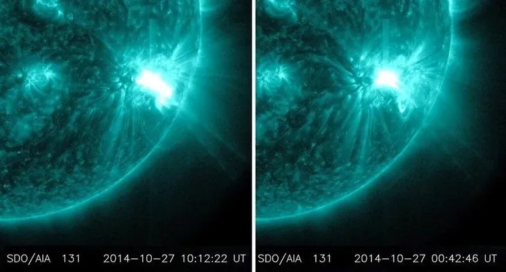 Bir gecede 3 dünya büyüklüğüne ulaştı! Bilim insanları uyardı: Daha fazla Güneş patlaması olacak
