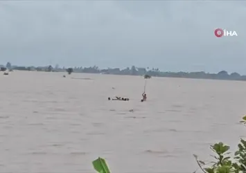 Myanmar'ı sel vurdu 74 ölü