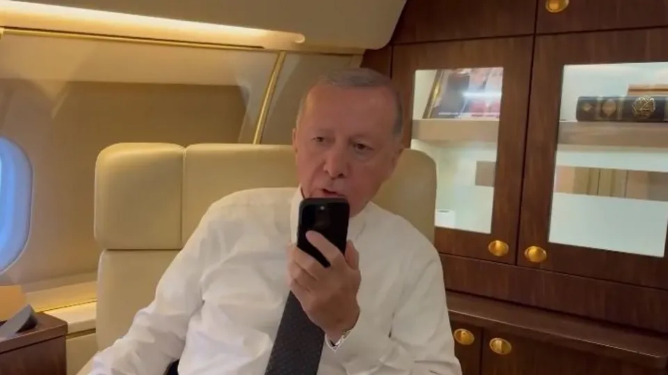 Erdoğan, Lübnan Cumhurbaşkanı ile görüştü
