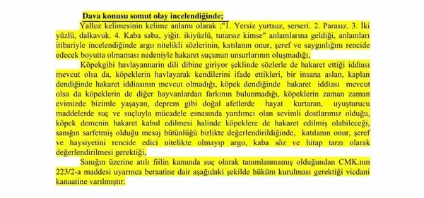 AK Partili vekile ’köpek’ diyerek hakaret eden kadına verilen beraat kararı bozuldu