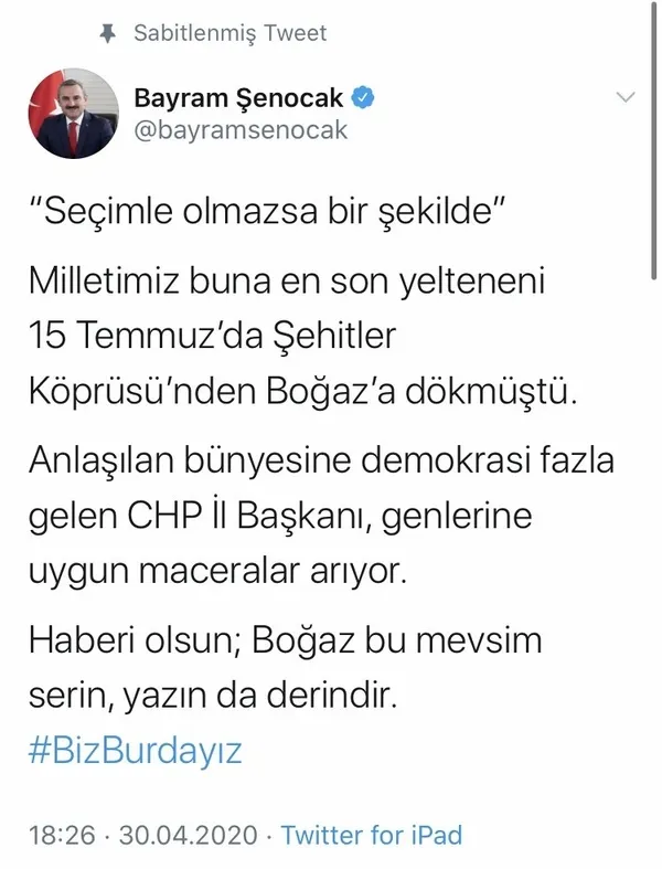 CHP İstanbul İl Başkanı Canan Kaftancıoğlu'na sert tepki: Haberi olsun; Boğaz bu mevsim serin, yazın da derindir - 1